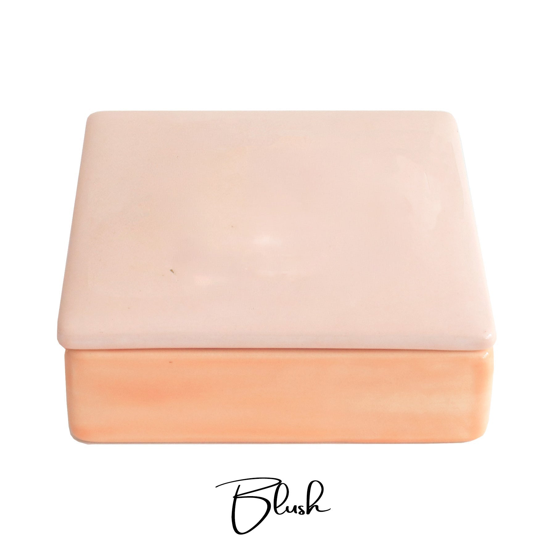 Campus Greek Fit - Two Tone Keepsake Box - Blush