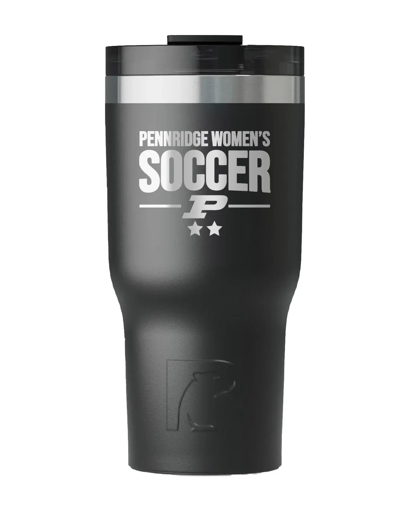 RTIC Ceramic Lined Essential Tumbler - Pennridge Women's Soccer Black Drinkware