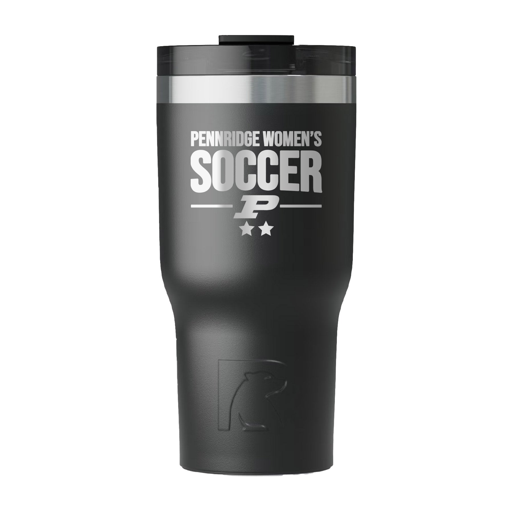 RTIC Ceramic Lined Essential Tumbler - Pennridge Women's Soccer Black Drinkware