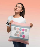 Gamma Phi Beta 18" Throw Pillow Cover - Dots Pillow Covers