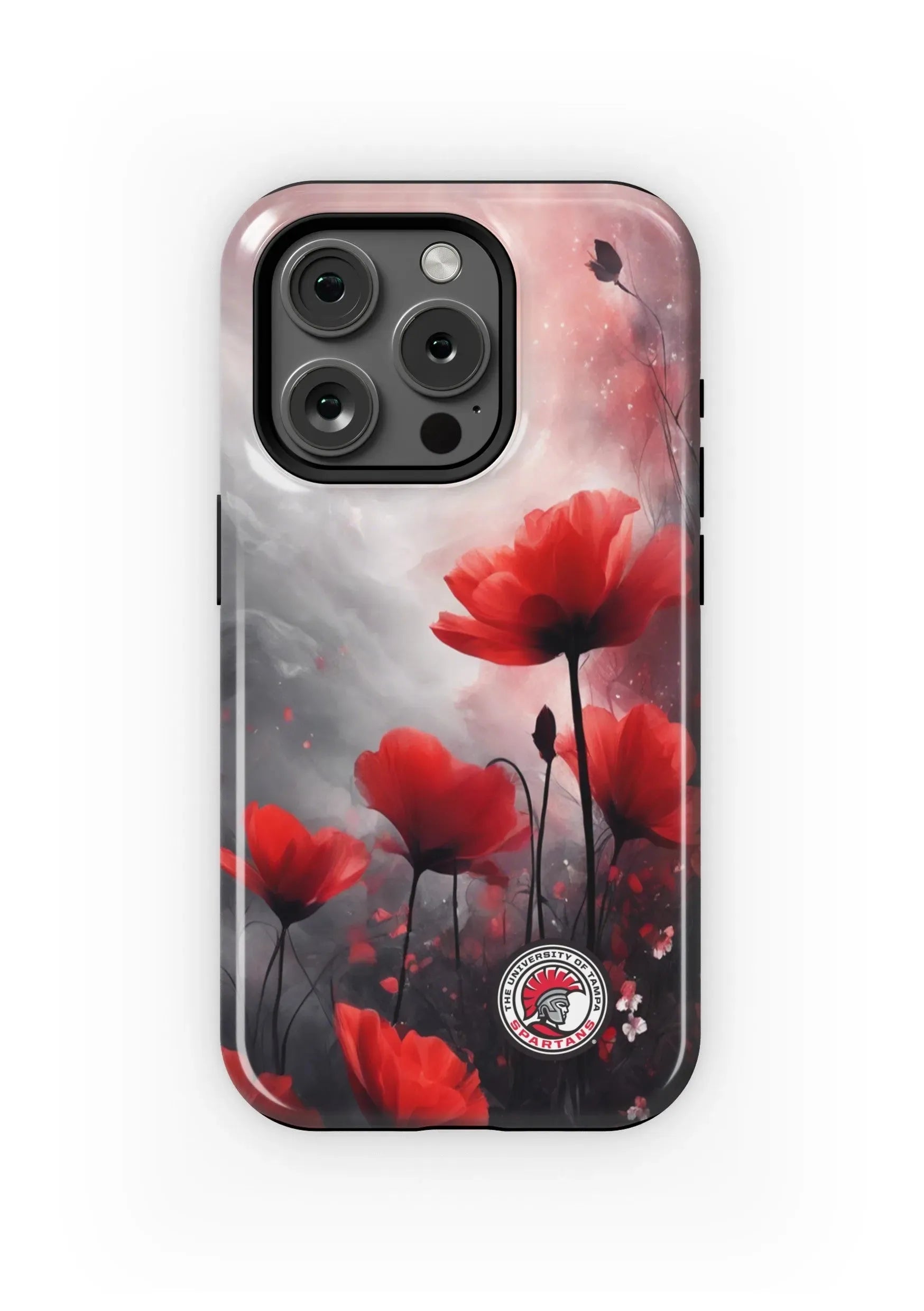 University of Tampa iPhone 15, 14, 13 Mobile Phone Case - Poppies Gloss Mobile Phone Cases