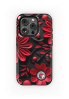 University of Tampa iPhone 15, 14, 13 Mobile Phone Case - 3D Floral Gloss Mobile Phone Cases