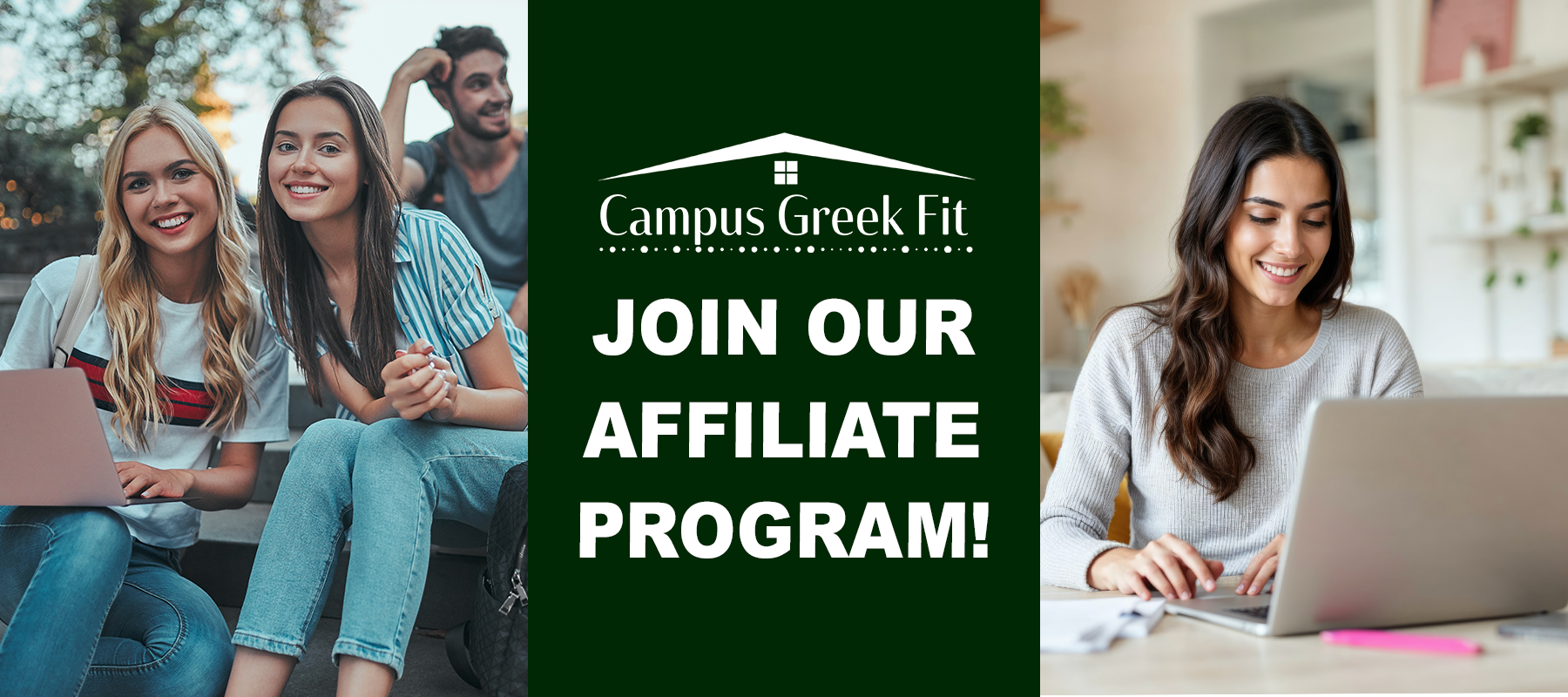Join the Campus Greek Fit Affiliate Program – Earn Cash While Promoting Unique Greek Gifts and Dorm Decor!