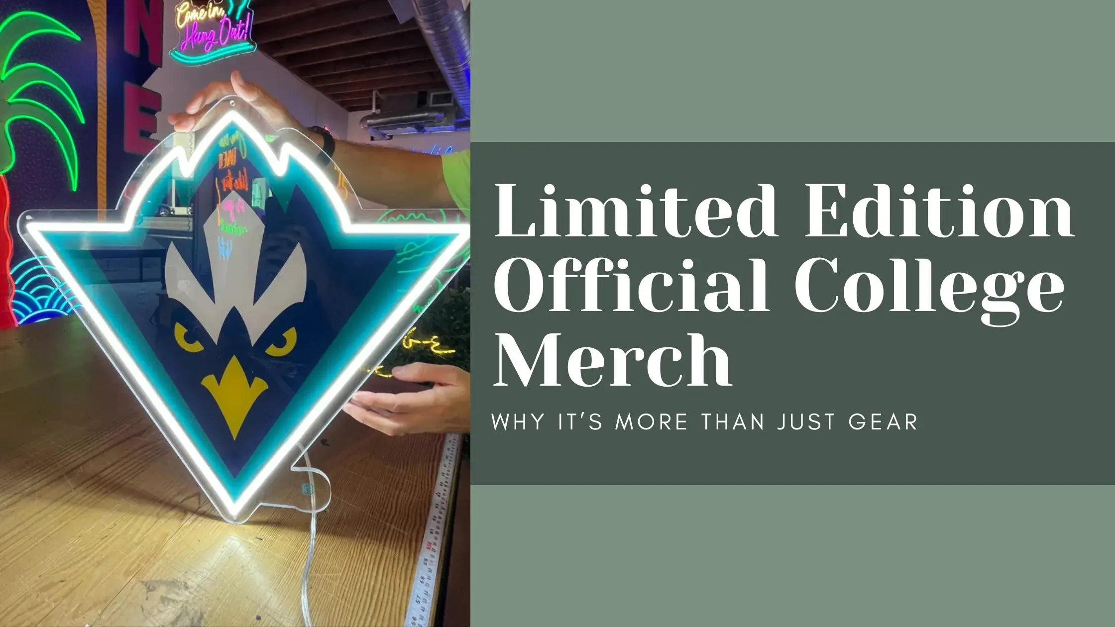 Limited-Edition Official College Merch: Why It’s More Than Just Gear