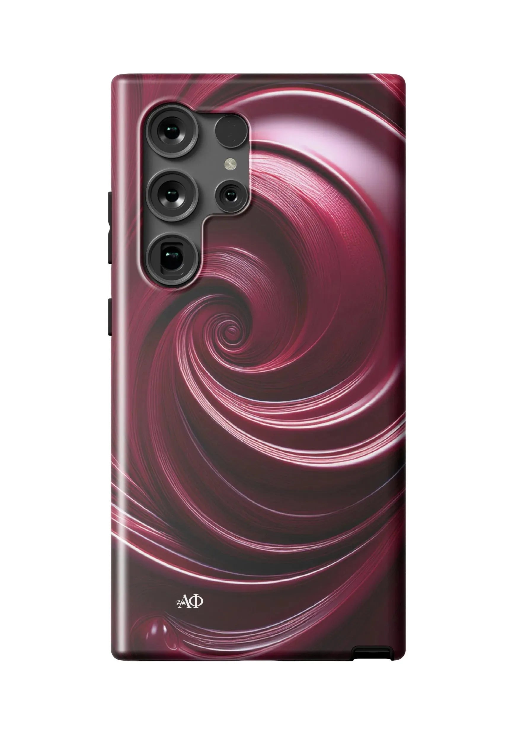 Alpha Phi Samsung Galaxy 24, 23 Mobile Phone Case - Swirl Matte Mobile Phone Cases