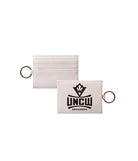 UNCW Vegan Saffiano Leather Keychain Card Holder | Seahawks Gifts