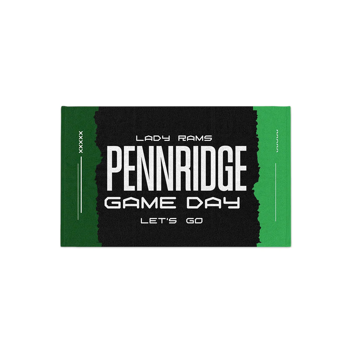 PHS Lady Rams Soccer Rally Towel - Event Ticket Drinkware