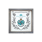 Zeta Tau Alpha 12x12 Wood Framed Sign - Violet Frame | ZTA Gifts