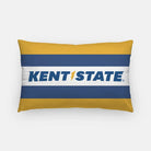 Kent State University Striped Lumbar Throw Pillow Cover Pillow Covers
