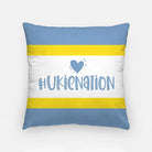 UKIENATION Striped Pillow Cover 18" Pillow Covers