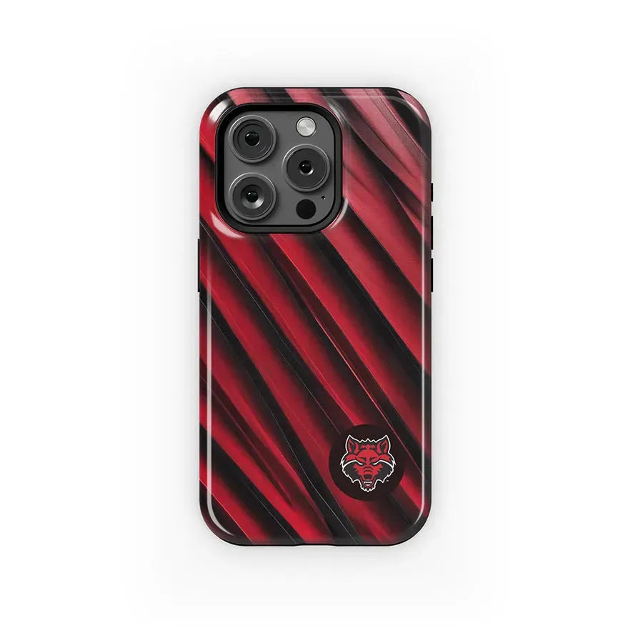 Arkansas State University iPhone 16, 15, 14, 13 Phone Case - Wave Gloss Mobile Phone Cases