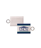 UNCW Vegan Saffiano Leather Keychain Card Holder - Stripes | Gifts