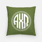 Alpha Chi 18" Monogram Throw Pillow Cover | Custom AXO Dorm Gifts