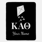 Personalized Kappa Alpha Theta XL 60x80 Sherpa Blanket | Custom Gifts