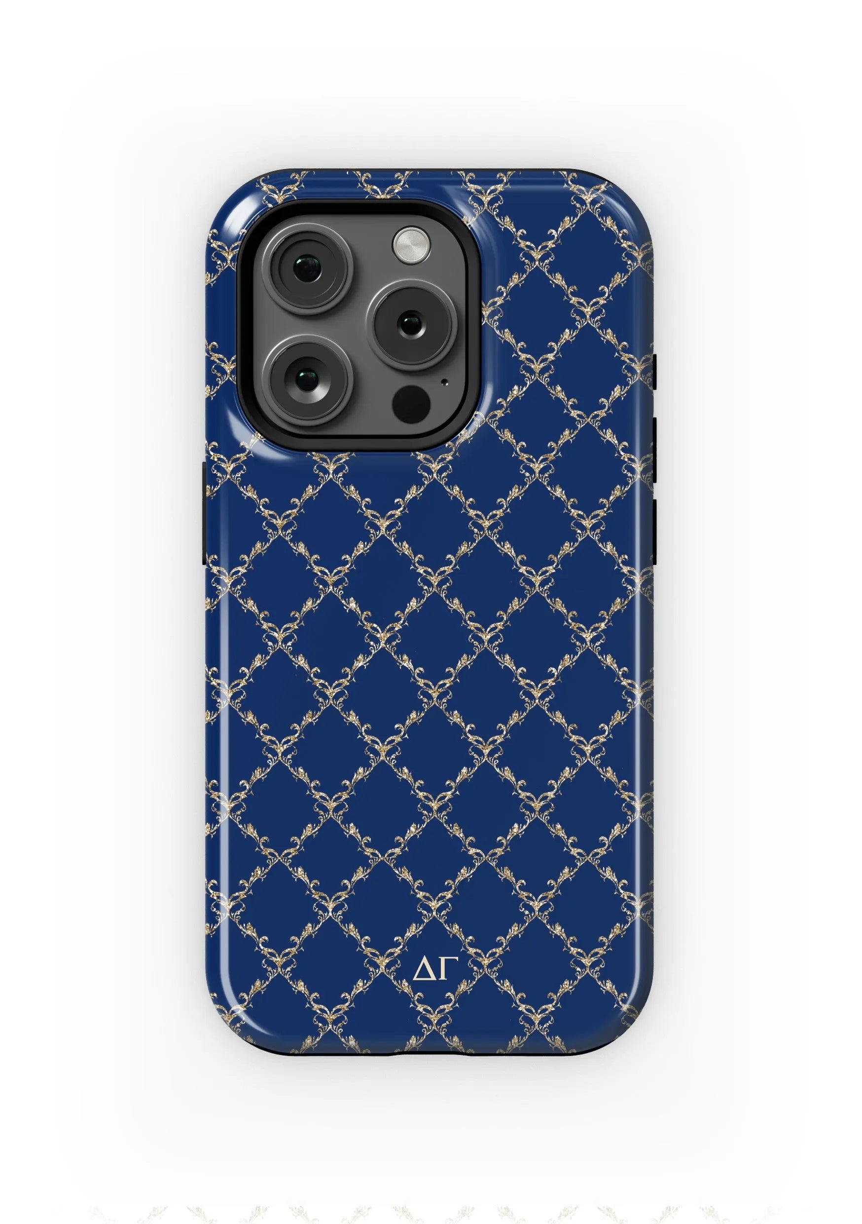 Delta Gamma iPhone 16, 15, 14 Mobile Phone Case - Diamond Gloss Mobile Phone Cases