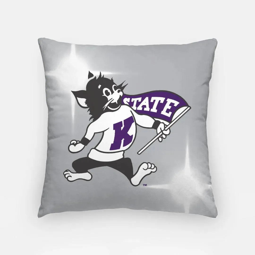 Kansas State University Mascot Throw Pillow Cover 18" Pillow Covers