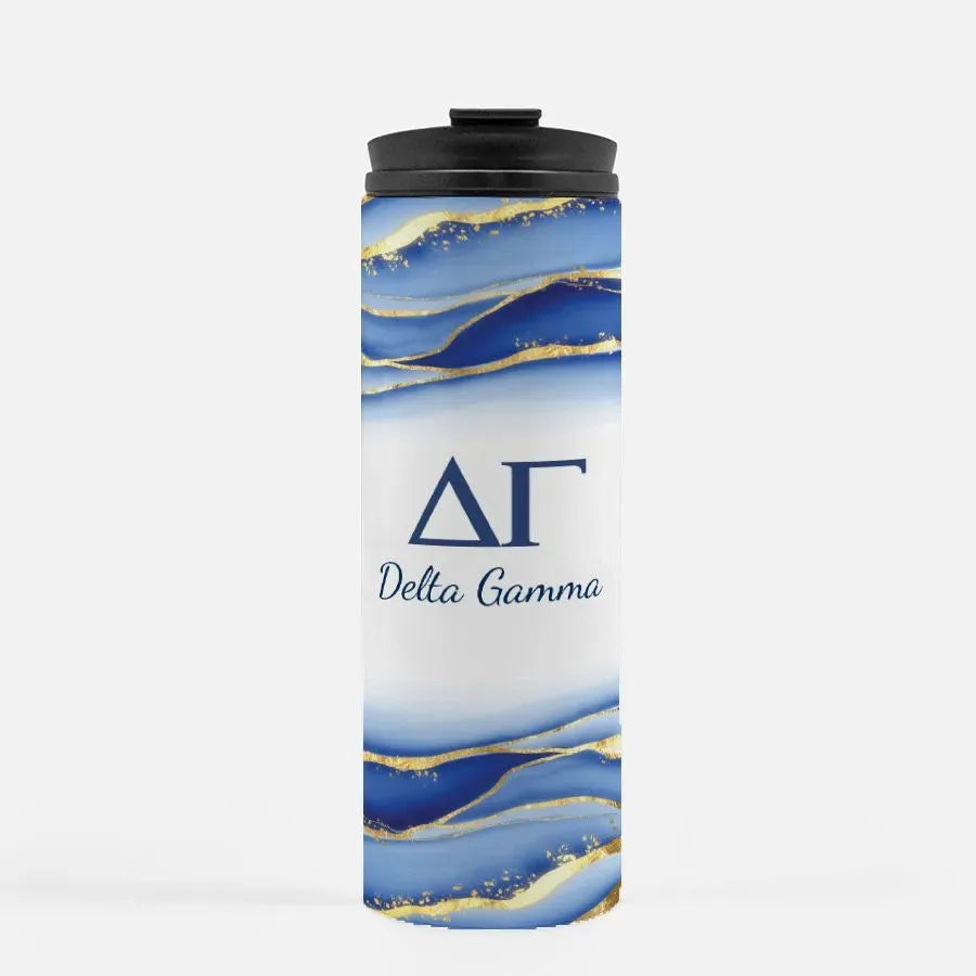 Delta Gamma Thermal Tumbler - Geode - 16 oz. Drinkware