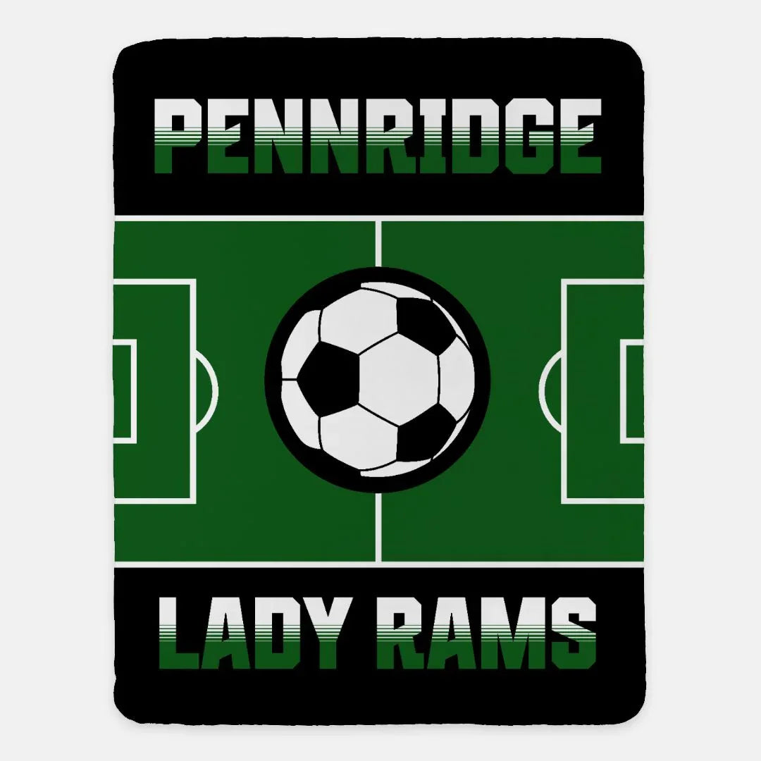 Pennridge Lady Rams - On the Pitch Default Title Blankets