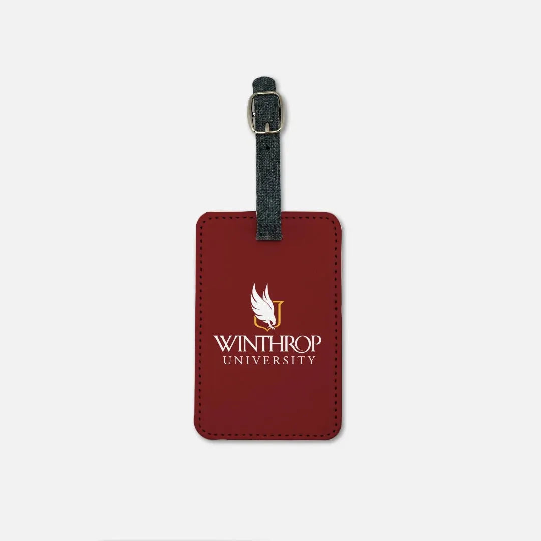 Winthrop University Traditional Luggage Tag (Set of 2) Luggage Tags