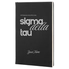 Sigma Delta Tau Personalized Leatherette Notebook Journal