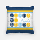 Alpha Xi Delta Pillow Cover - Dots 18" | Official Gift Shop | Festive Fit Home