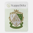 Kappa Delta Blanket Sherpa Blanket XL 60x80 Wide Band Crest | Gifts 