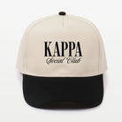 Kappa Social Club Embroidered Two-Tone Baseball Cap | KKG Gifts