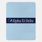 Alpha Xi Delta Traditional Blanket XL 60x80  | AXiD Gifts