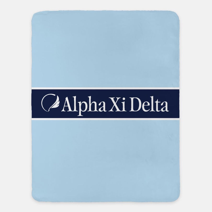 Alpha Xi Delta Traditional Blanket XL 60x80  | AXiD Gifts