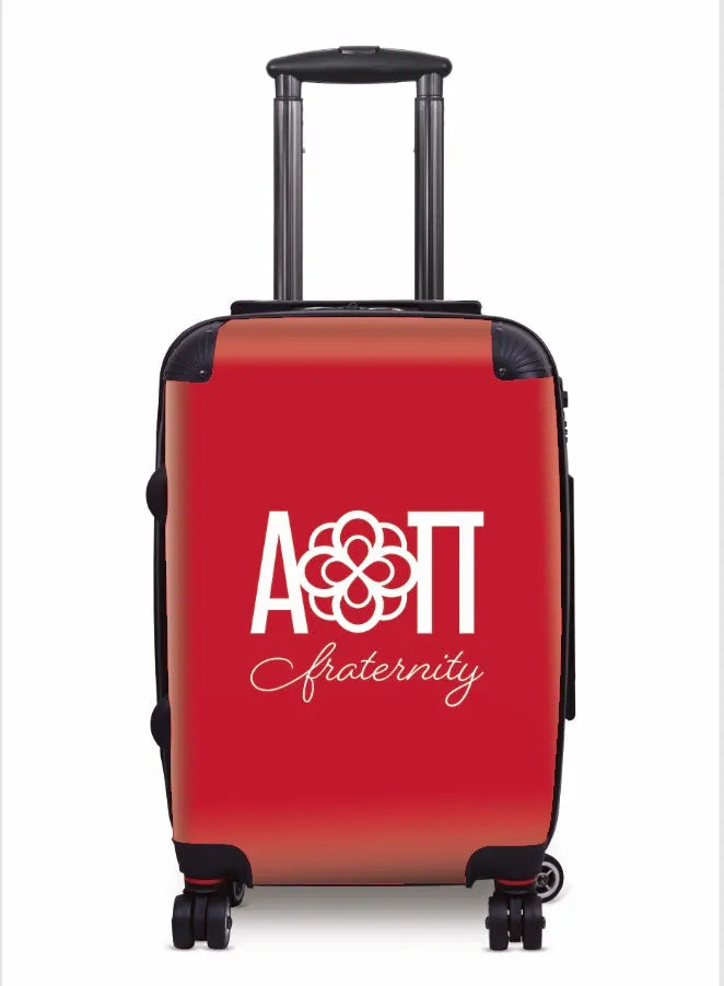 Alpha Omicron Pi Carry-on Suitcase Red Suitcases