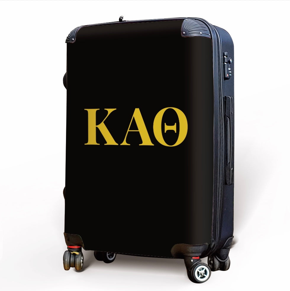 Kappa Alpha Theta 20" Carry-on Suitcase Luggage - Greek Letters | Gifts