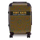 FHSU 20" Carry-On Suitcase Luggage - Dots | Fort Hays State University