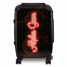 Alpha Gamma Delta 20" Carry-on Suitcase Luggage -Neon | AGD Gifts