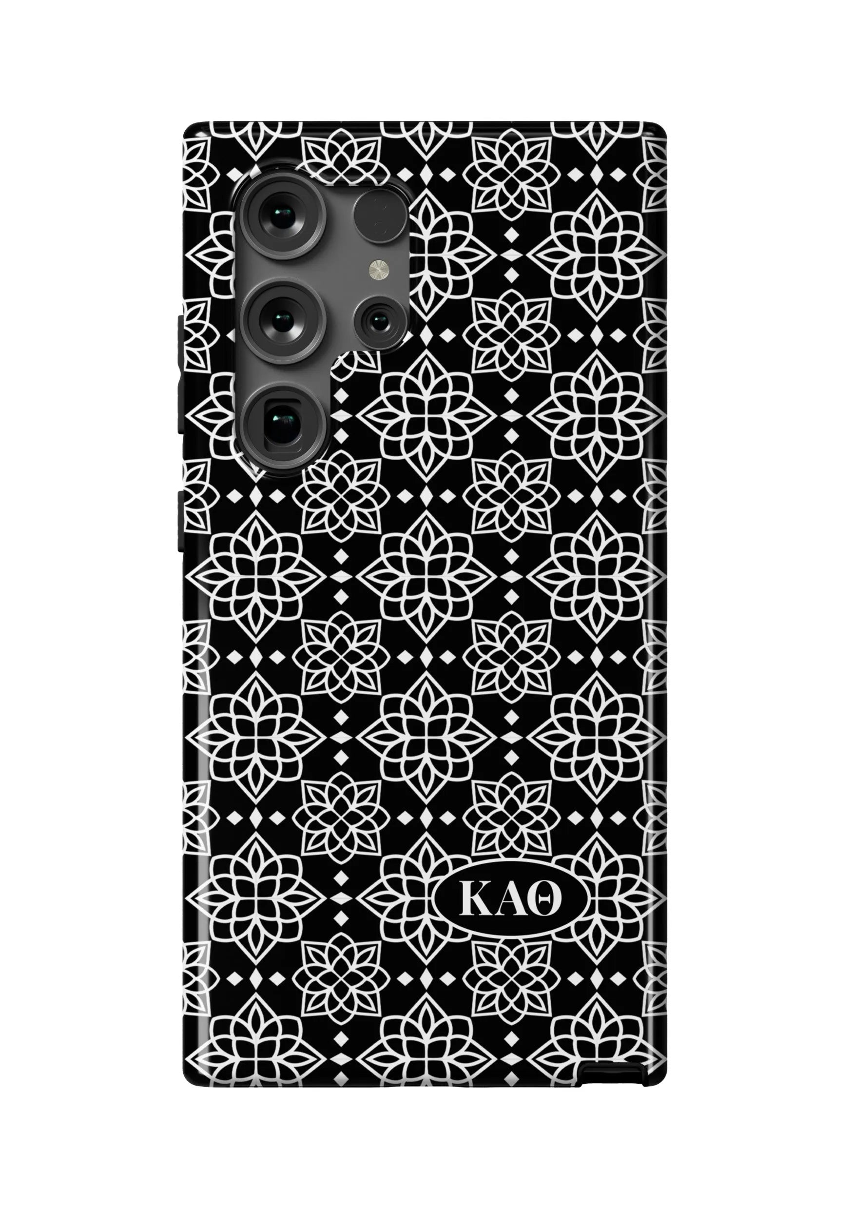 Kappa Alpha Theta Samsung Galaxy 24, 23 Mobile Phone Case - Ornate Gloss Mobile Phone Cases
