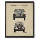 Jeep US Patent Art Print | Wall Art | Dorm Decor - Campus Greek Fit