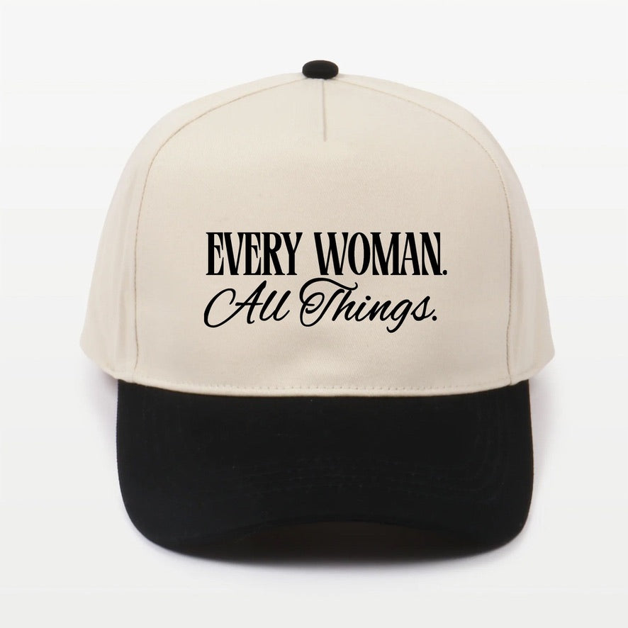 Junior League Embroidered Baseball Cap - Every Woman. All Things.