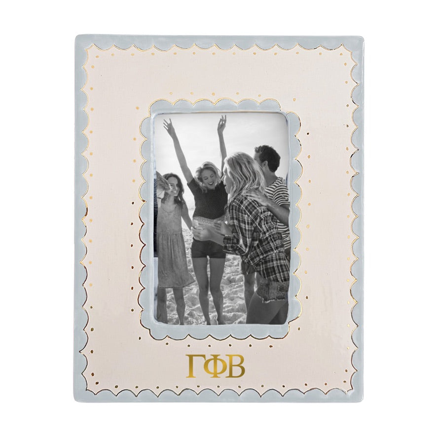 Gamma Phi Beta Scallop Picture Frame | GPhiB Big Little Gifts