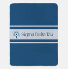 Sigma Delta Tau Sherpa Blanket - Traditional 60"x80" | Official Gifts | Festive Fit Home