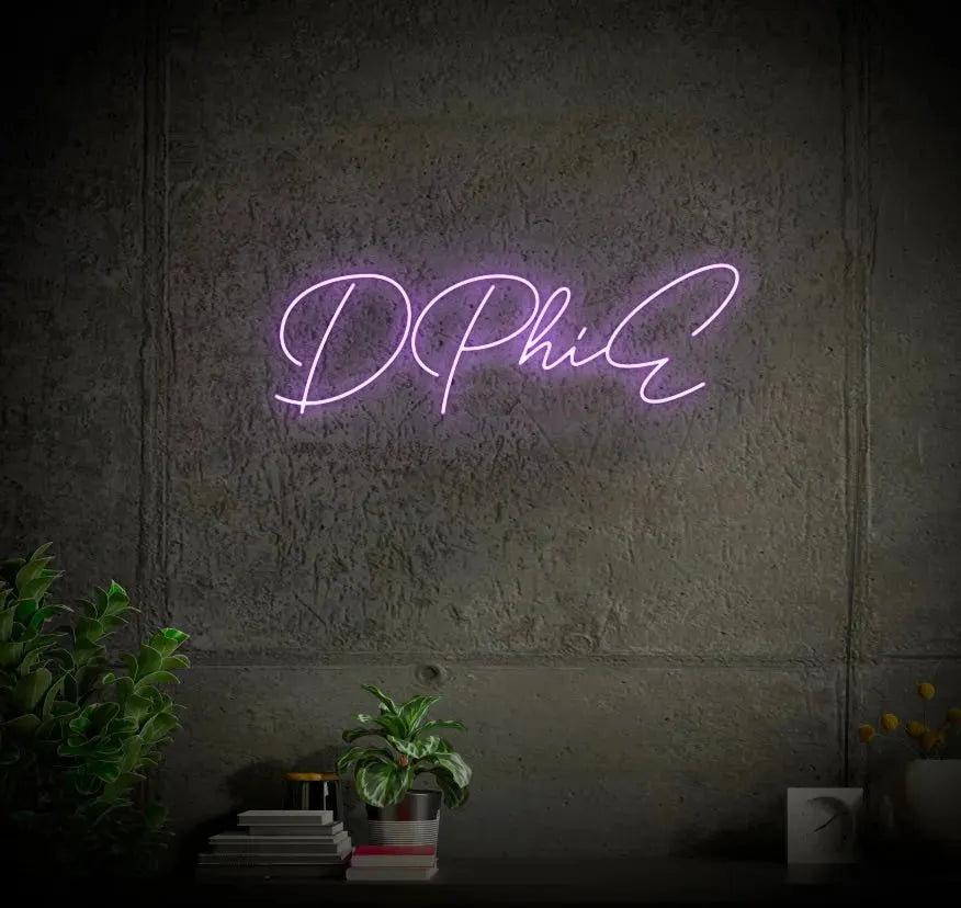 DPHIE LED Neon Sign w/ Dimmer Neon Signs