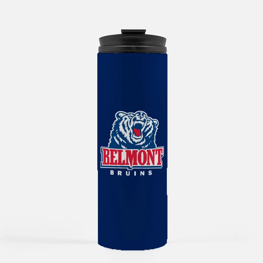 Belmont University Bruins Blue Thermal Tumbler 16 oz. | Merchandise | Accessories | Festive Fit Home