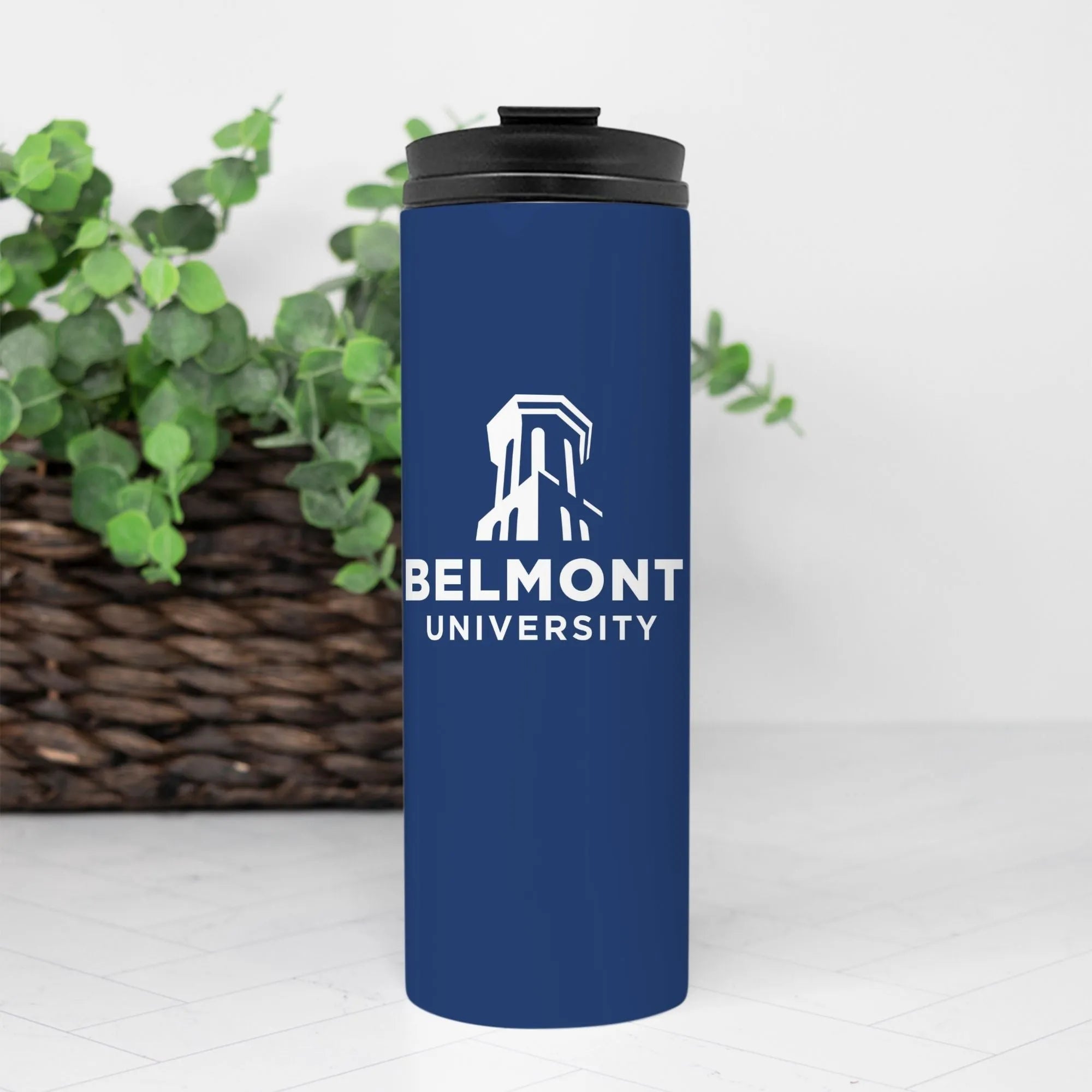 Belmont University Blue Traditional Thermal Tumbler 16 oz. Drinkware
