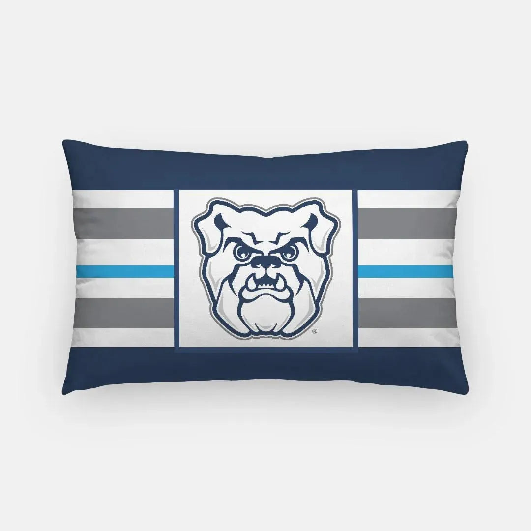 Butler University Striped Box Lumbar Pillow Cover Pillow Covers