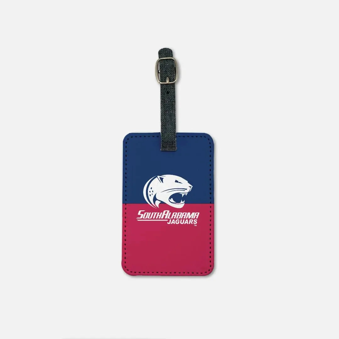 South Alabama Luggage Tag (Set of Two) - Color Split Luggage Tags