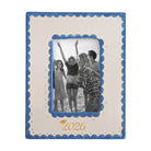 2026 Graduate Scallop Gold Monogrammed Picture Frame | Graduation Gift