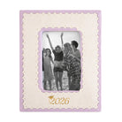 2026 Graduate Scallop Gold Monogrammed Picture Frame | Graduation Gift