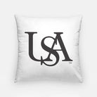 University of South Alabama Black USA Throw Pillow Cover | Gifts  and Decor |Festive Fit Home