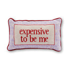 Expensive To Be Me Needlepoint Pillow | Vintage-Inspired Dorm Decor