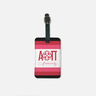 Alpha Omicron Pi (Set of 2) Striped Luggage Tags | Custom AOII Gifts | Campus Greek Fit