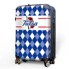 University of Tulsa 20" Carry-On Suitcase Luggage - Argyle