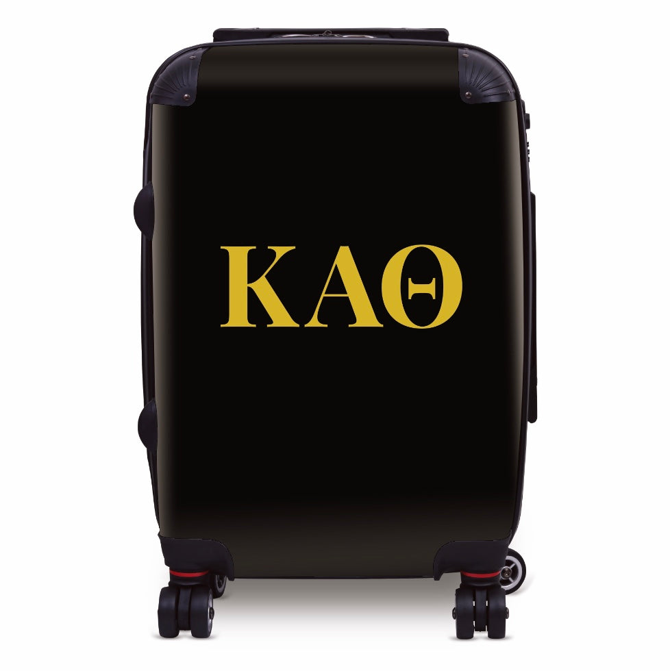 Kappa Alpha Theta 20" Carry-on Suitcase Luggage - Greek Letters | Gifts